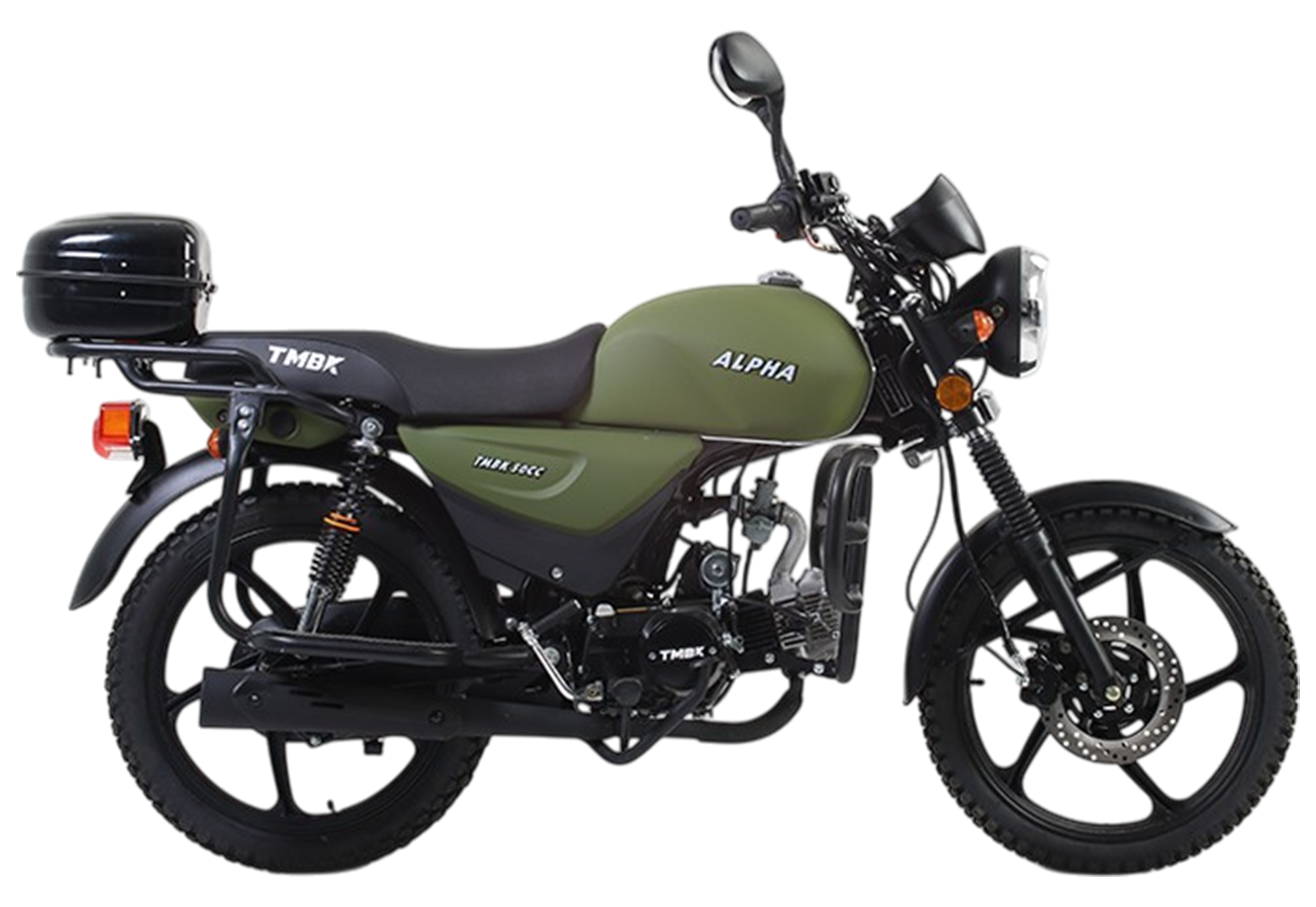 Мопед TMBK ALFA 50 (110) Army Green