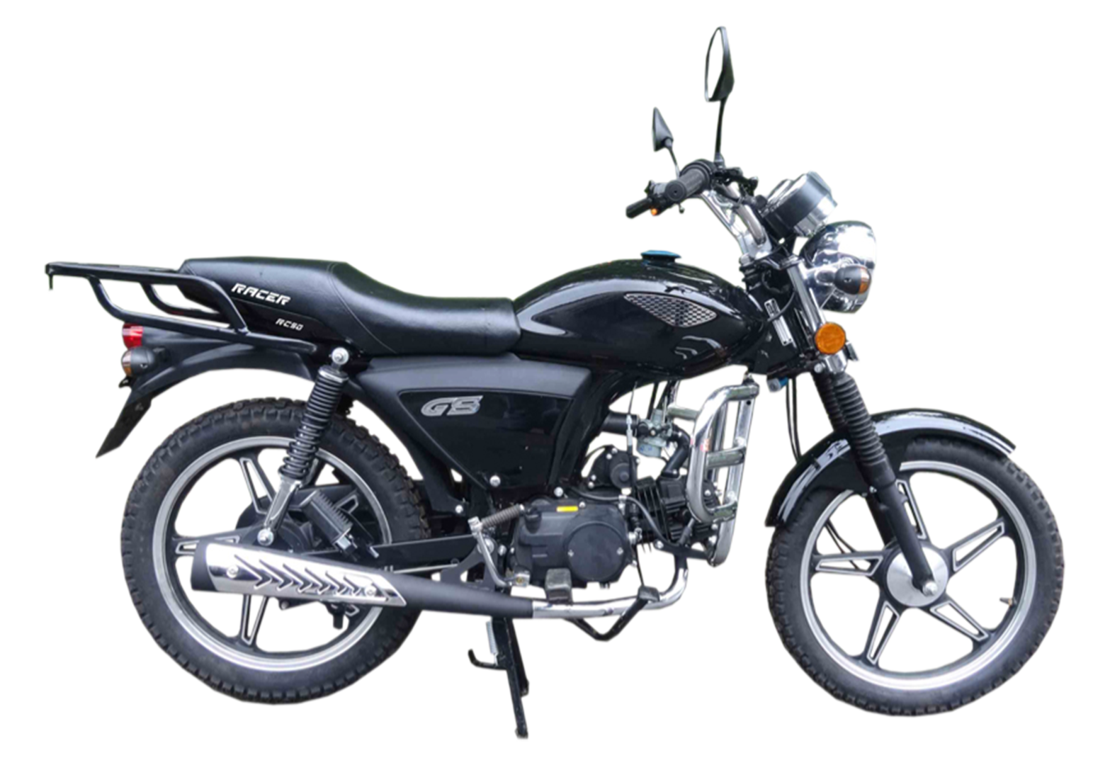 Мопед Racer RC50 Alpha + ЦПГ 110 (черный) (Россия)