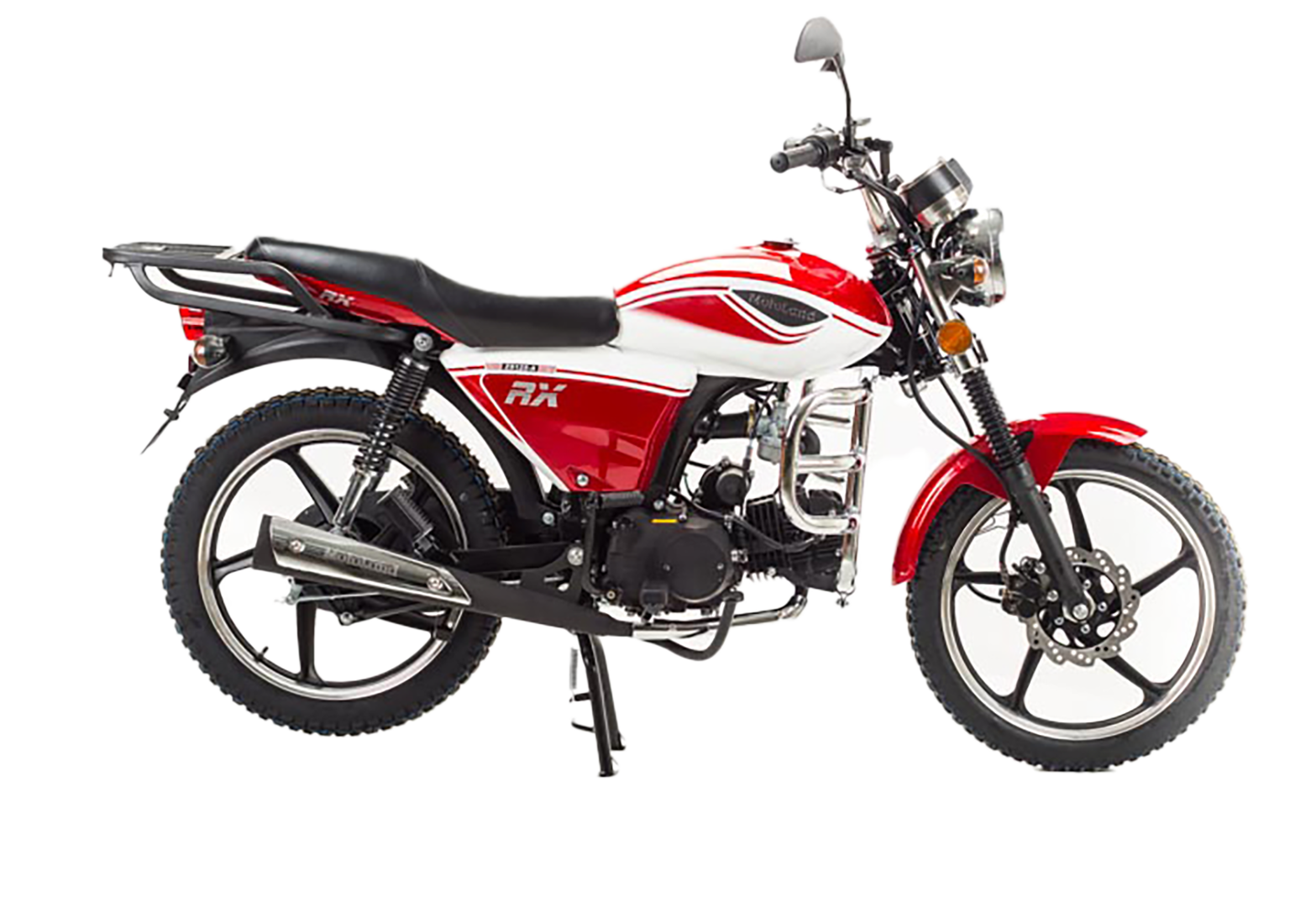 Мопед Motoland Альфа RX 11 красный