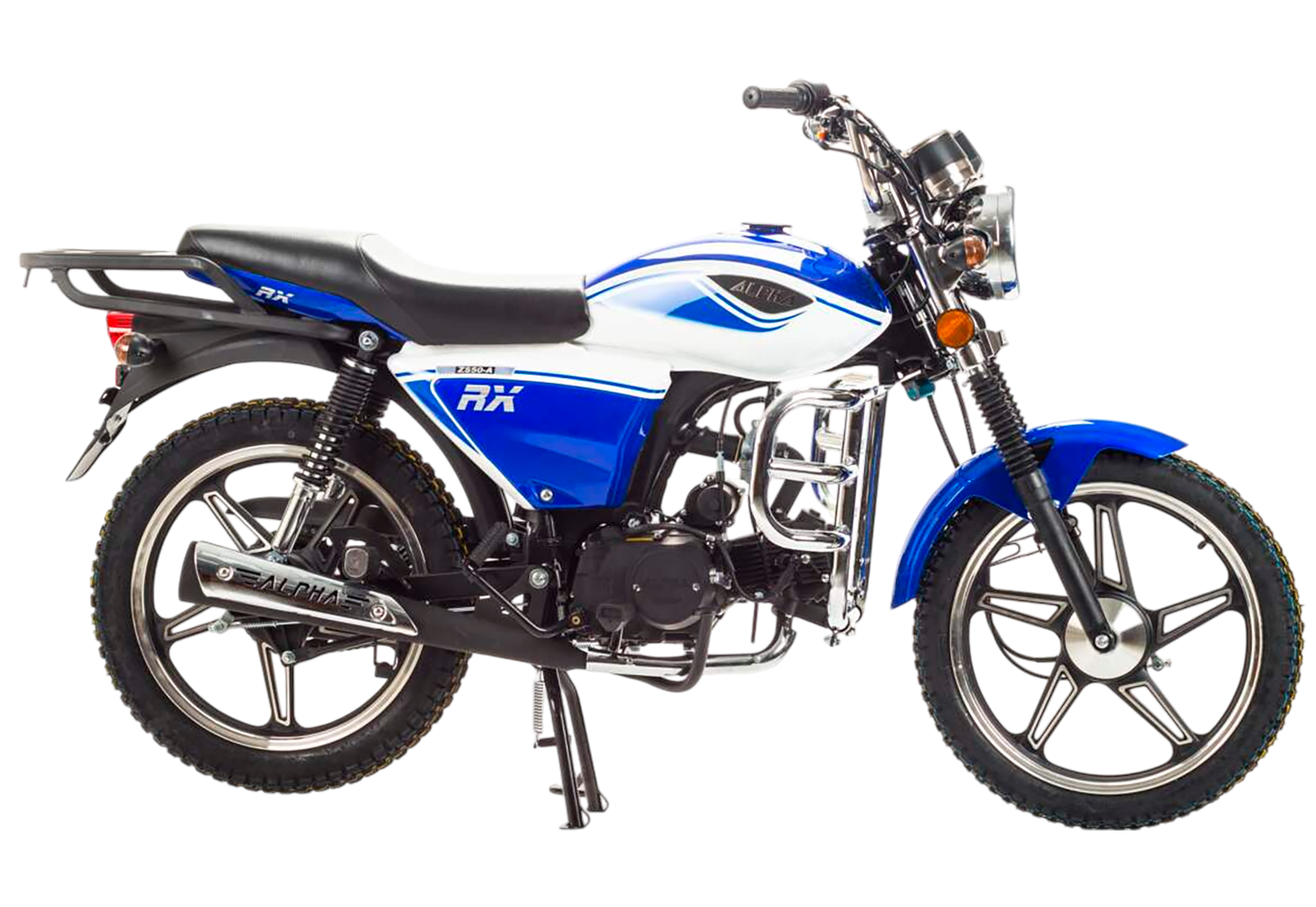 Мопед Motoland Альфа RX 11 синий (A)