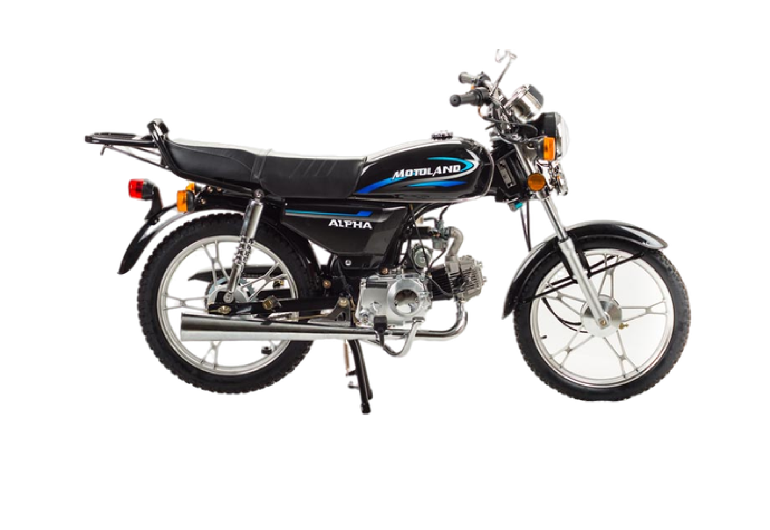 Мопед Motoland Альфа 11 (2022 г.) черный