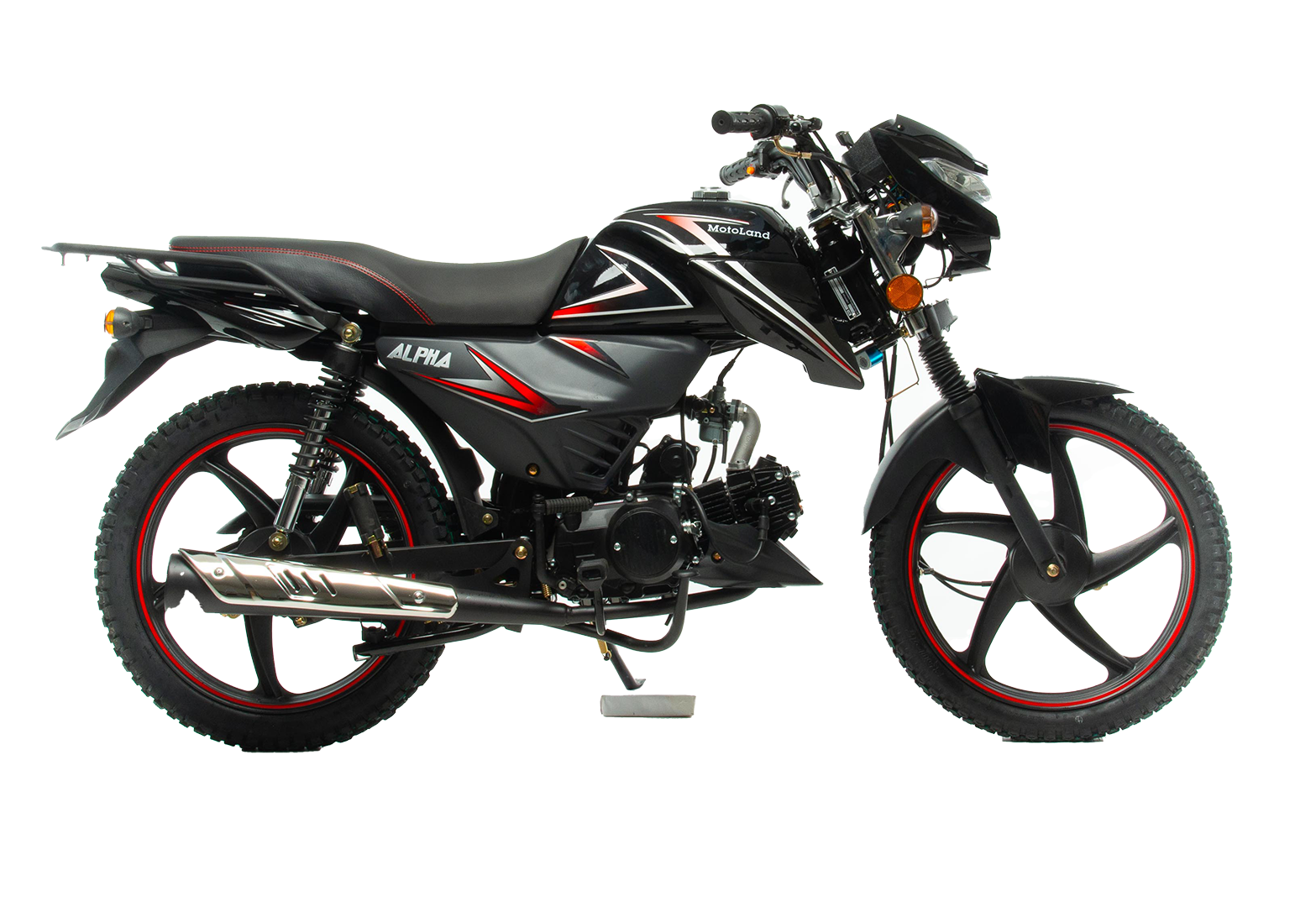 Мопед Motoland Альфа RF 11 (2022 г.) черный