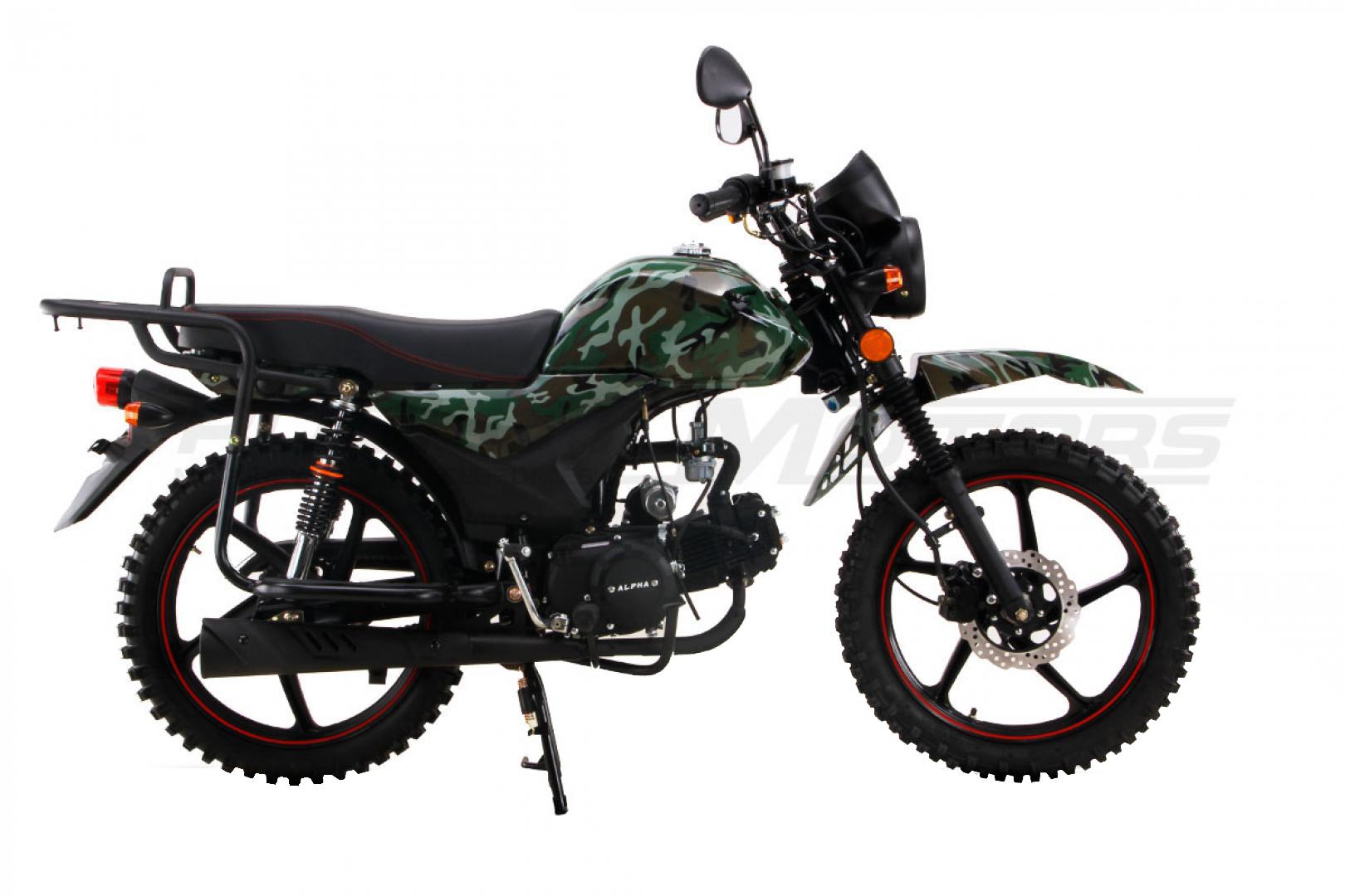 Мопед ROCKOT ALPHA TOURIST M-12 (камуфляж глянцевый)