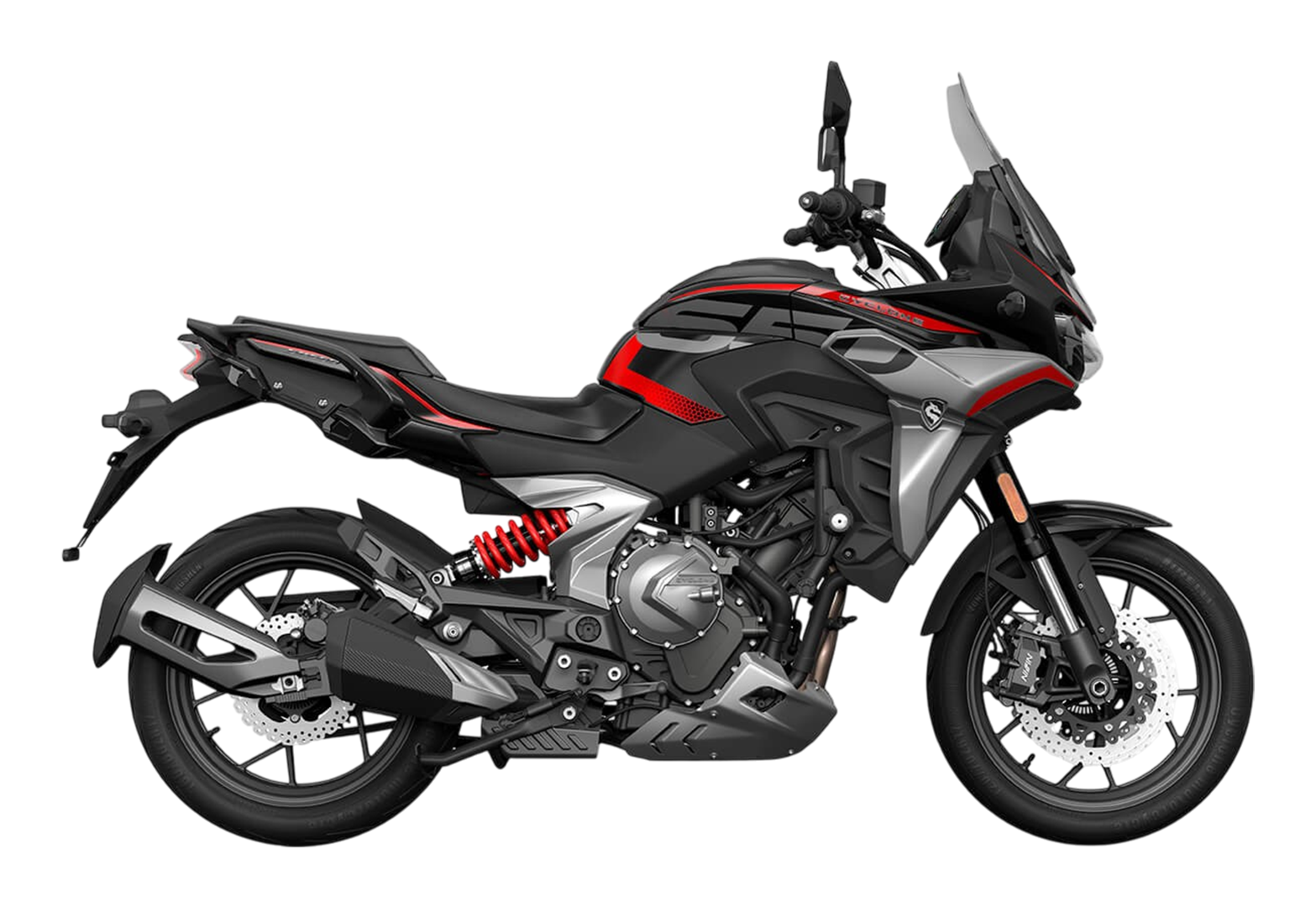 Мотоцикл CYCLONE RX6 (SR650) 2024 Черный