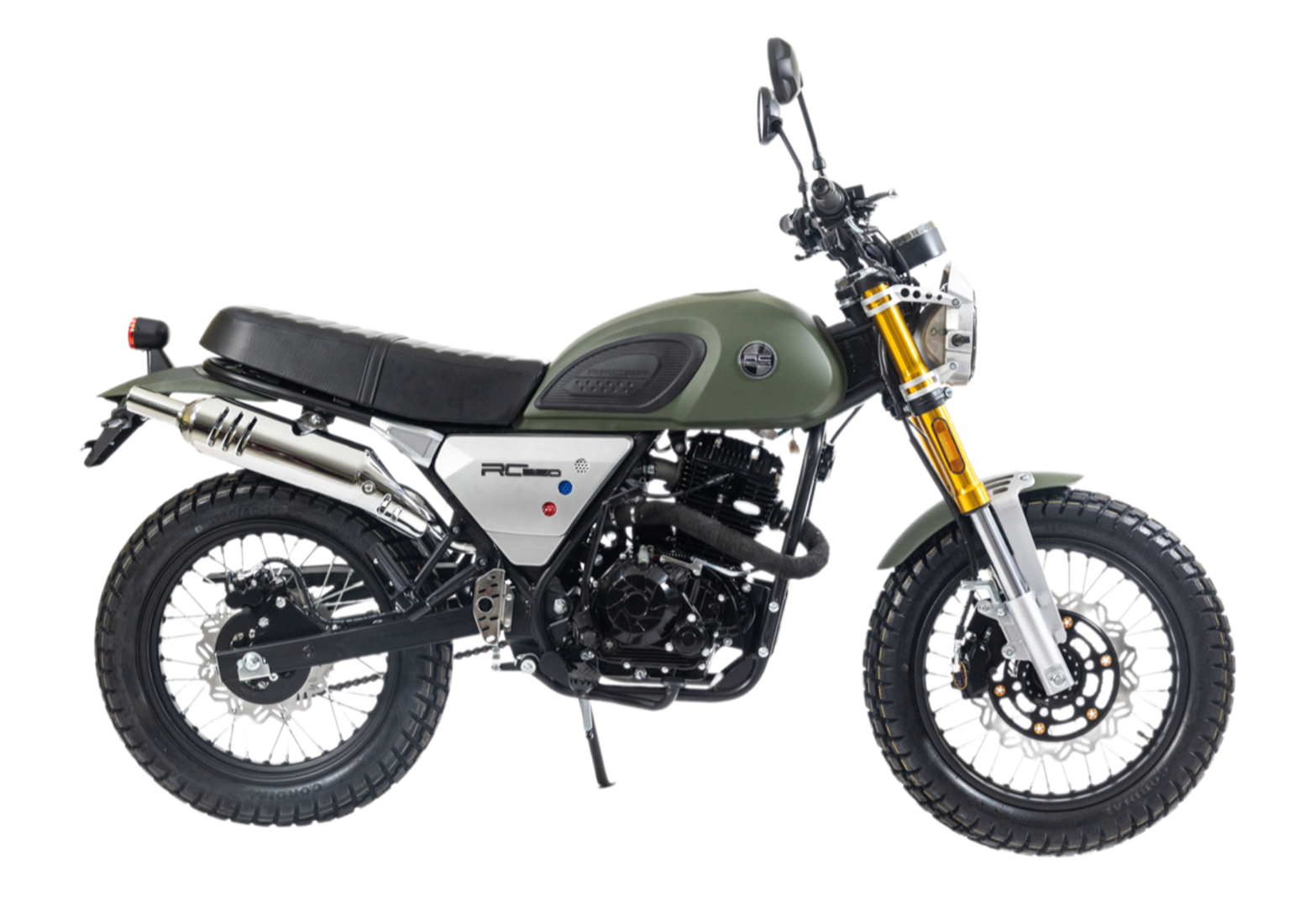 Мотоцикл Racer RC250CK-A Triumph (зеленый)