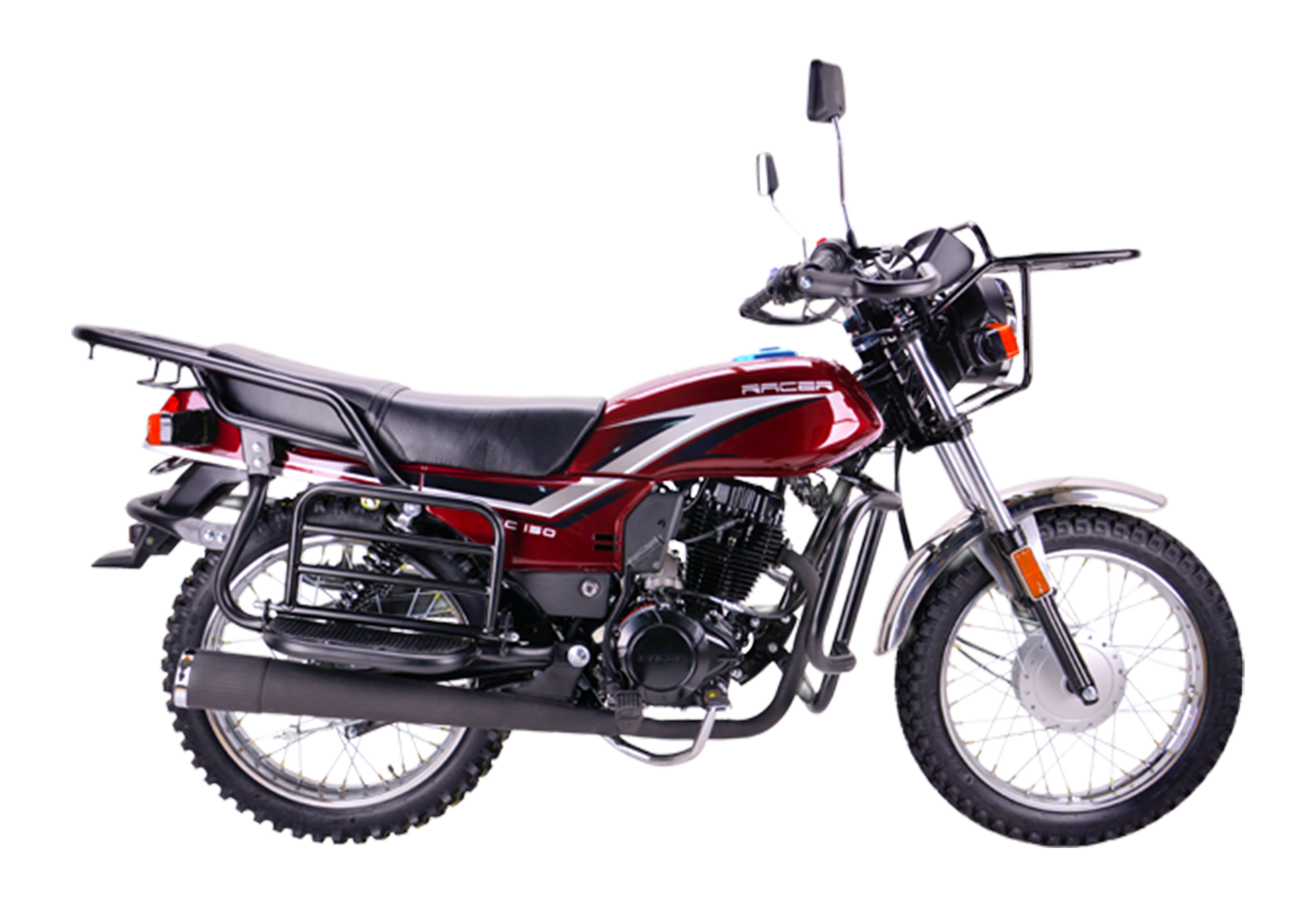 Мотоцикл Racer RC150-23A Tourist (бордовый)