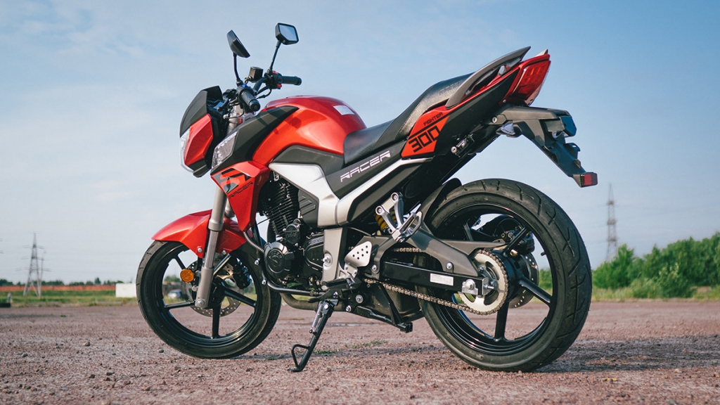 Мотоцикл Racer RC300CK-N Fighter (красный) (Россия) (ПТС)