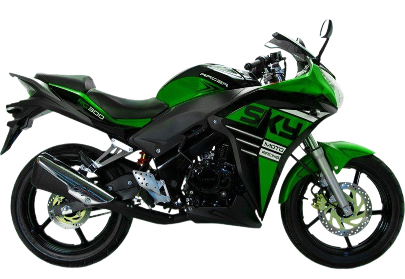 Мотоцикл Racer RC300CS Skyway (зеленый) (Россия) 1