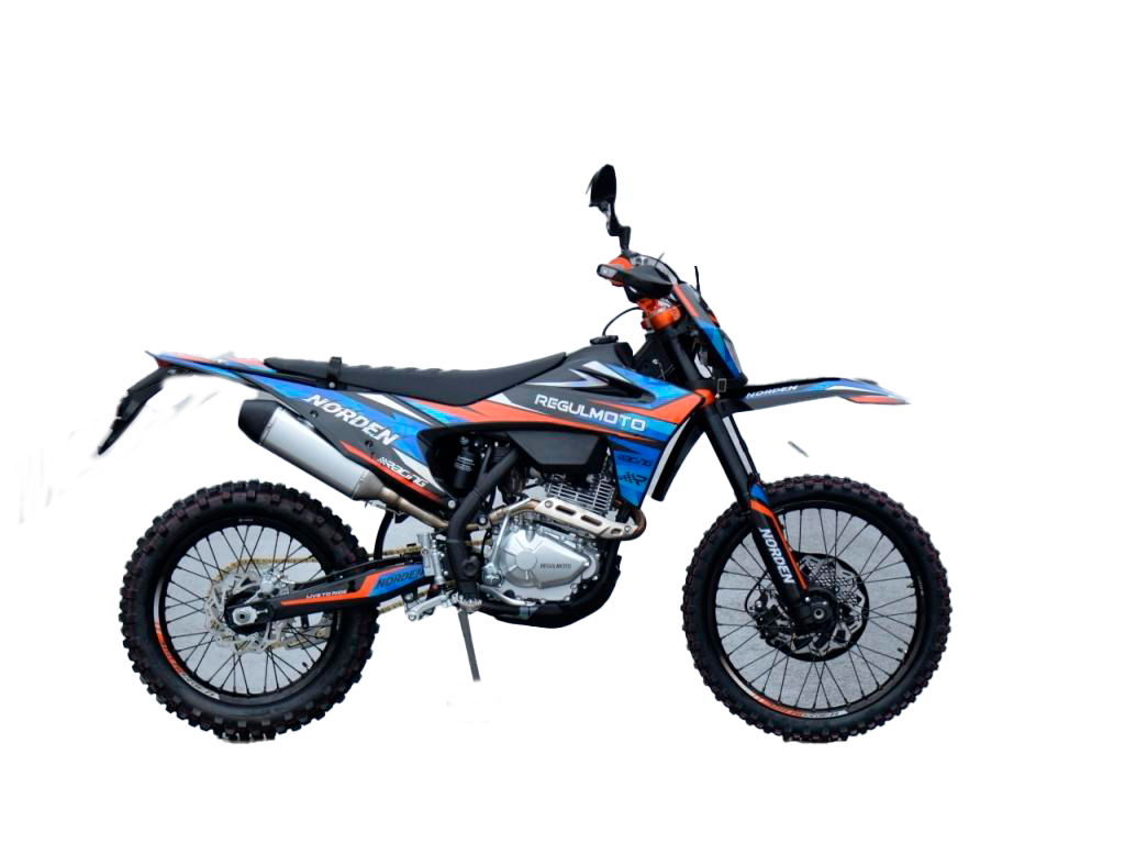 Мотоцикл Regulmoto Norden (Черный/ синий)