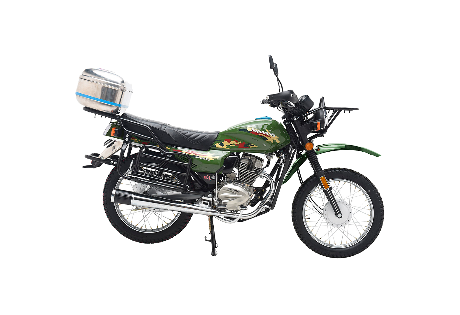 Мотоцикл Regulmoto SK150-22 зеленый