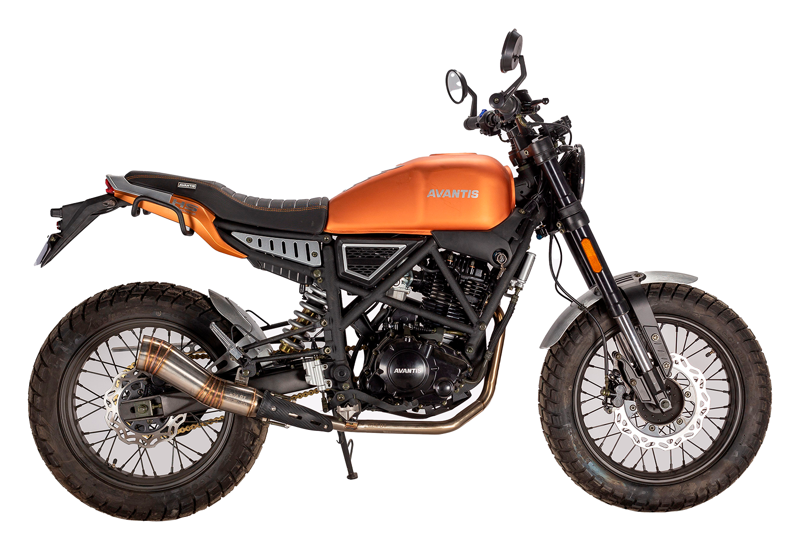 Мотоцикл Avantis City 250 ПТС (Желтый)