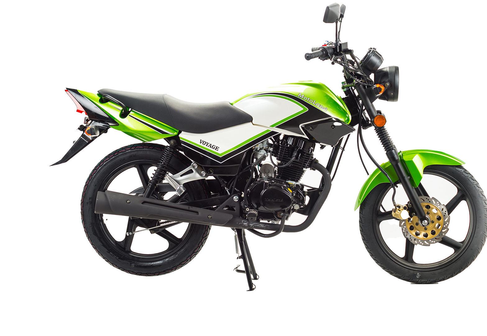 Мотоцикл Motoland VOYAGE 200 (2021 г.) Зеленый
