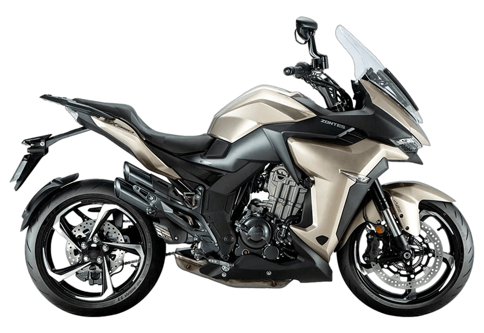 Мотоцикл ZONTES ZT350-X1 (4T ZT184MP EFI) 17/17 ПТС Золотой