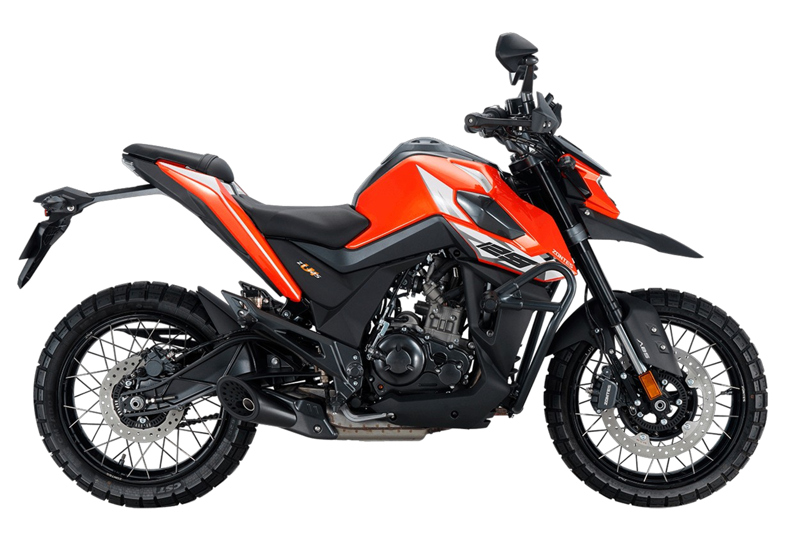 Мотоцикл ZONTES ZT200-U1 (4T ZT163ML EFI) 17/17 (2025 г.) оранжевый