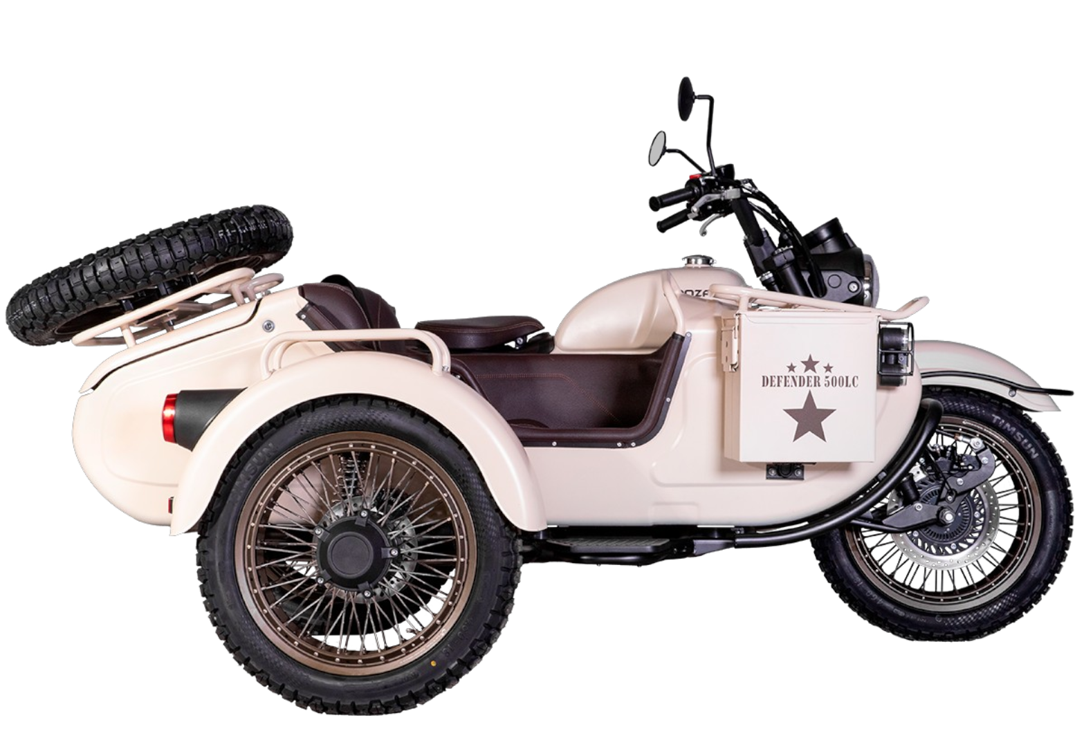 Мотоцикл с коляской GROZA DEFENDER 500 LC (4T EFI) (2024 г.)