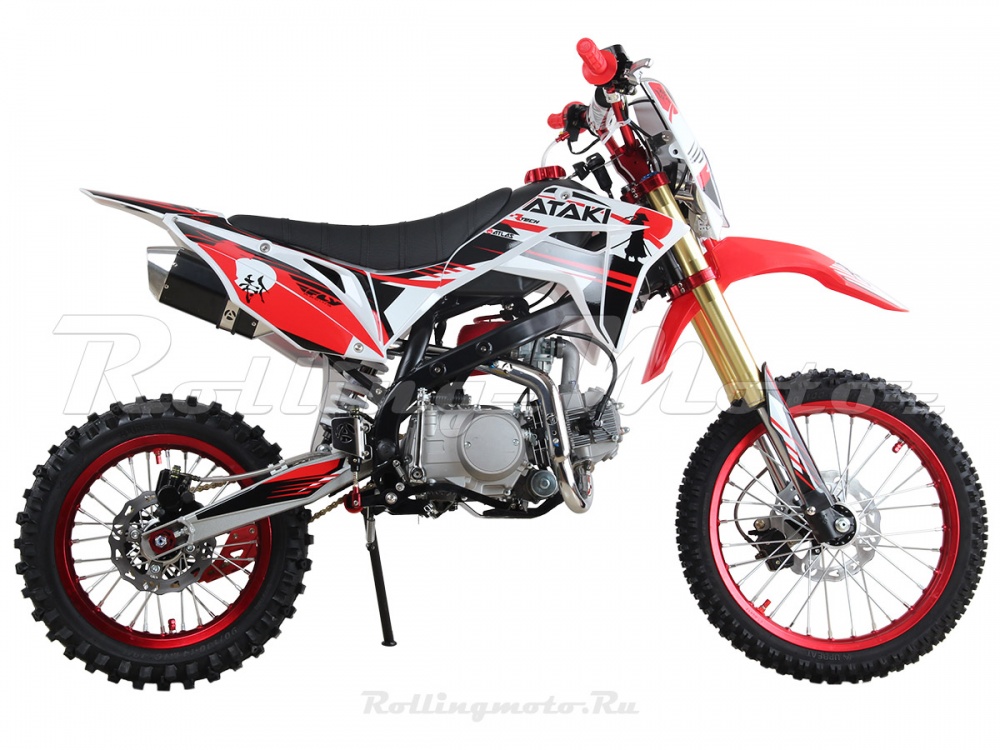 Питбайк ATAKI START YX125EM 17/14 CRF Rollingmoto (эл. стартер 2020 г.)