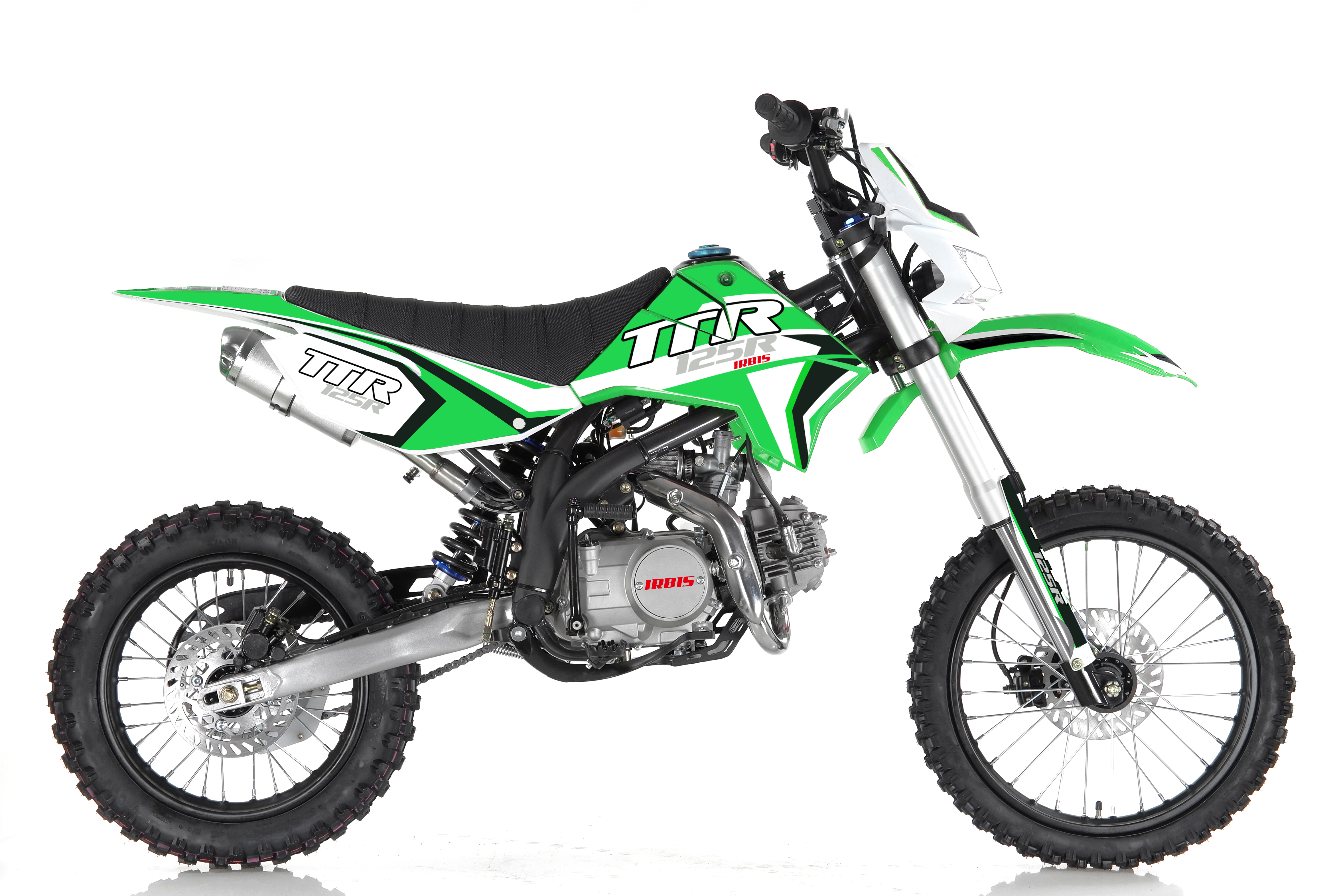Мотоцикл IRBIS TTR 125R зеленый