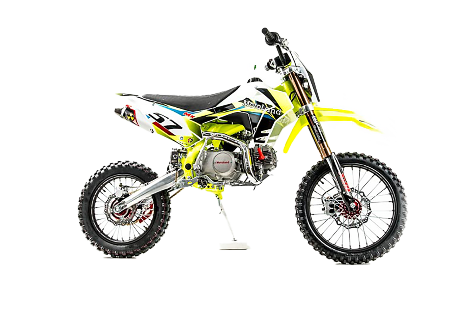 Питбайк Motoland MX125 E (2020 г.) Зеленый