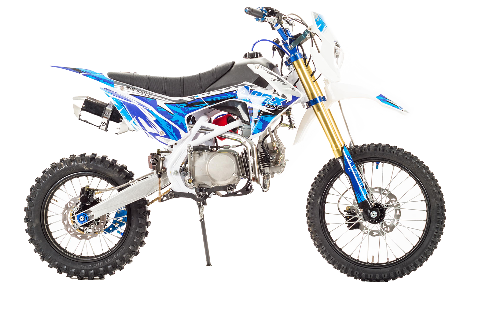 Питбайк Motoland APEX125 E синий