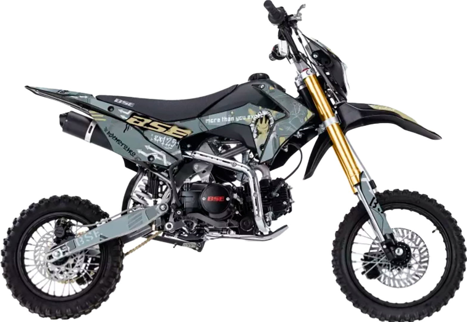 Питбайк BSE EX125 14/12 Urban Grey (015)