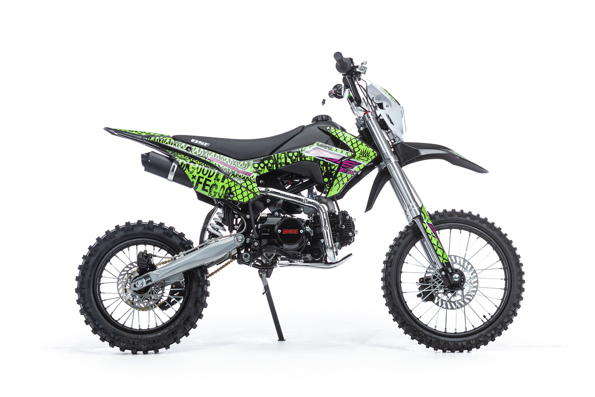 Питбайк BSE EX 125e Max13 Green Pink Neon 1