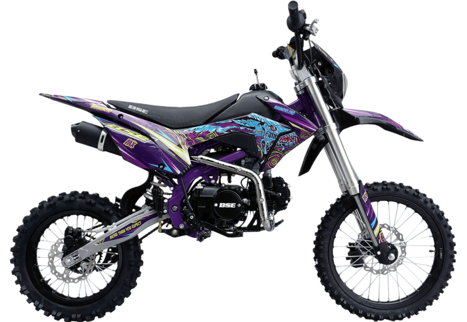 Питбайк BSE MX 17/14 Purple Dragon (040)