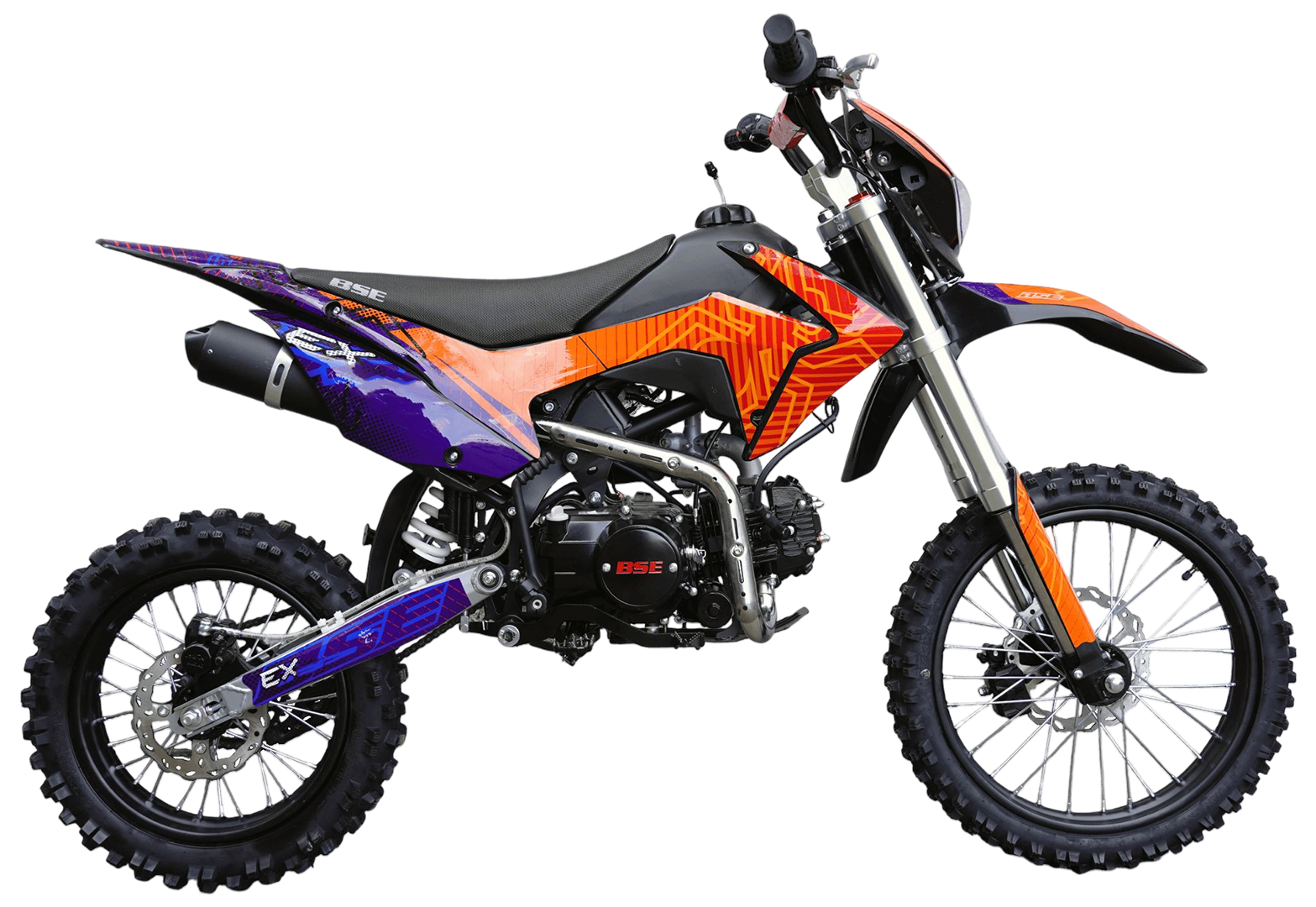 Питбайк BSE EX 17/14 Blue Orange Ant (040)