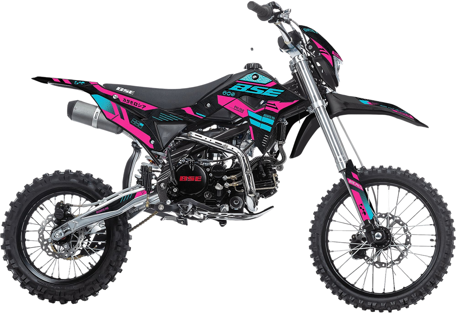 Питбайк BSE PH 150 17/14 AK47 Aquamarine