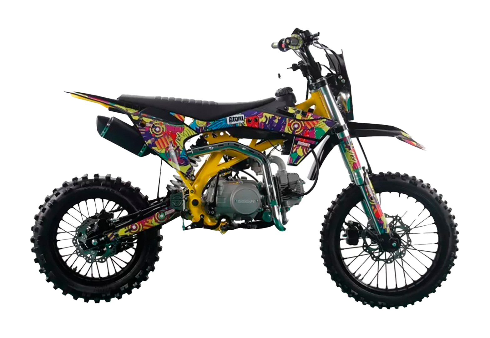 Питбайк SSSR ATOM ION 125 Yellow Orbit