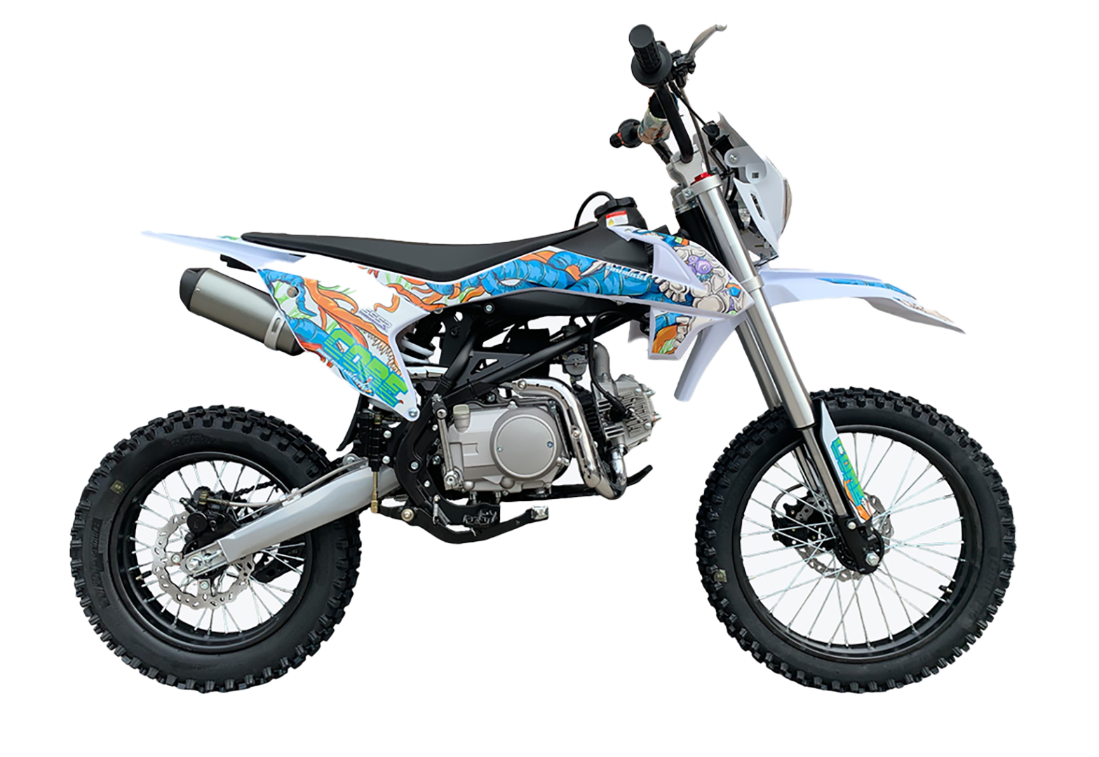 Питбайк SSSR CORE SA Blue White Monster