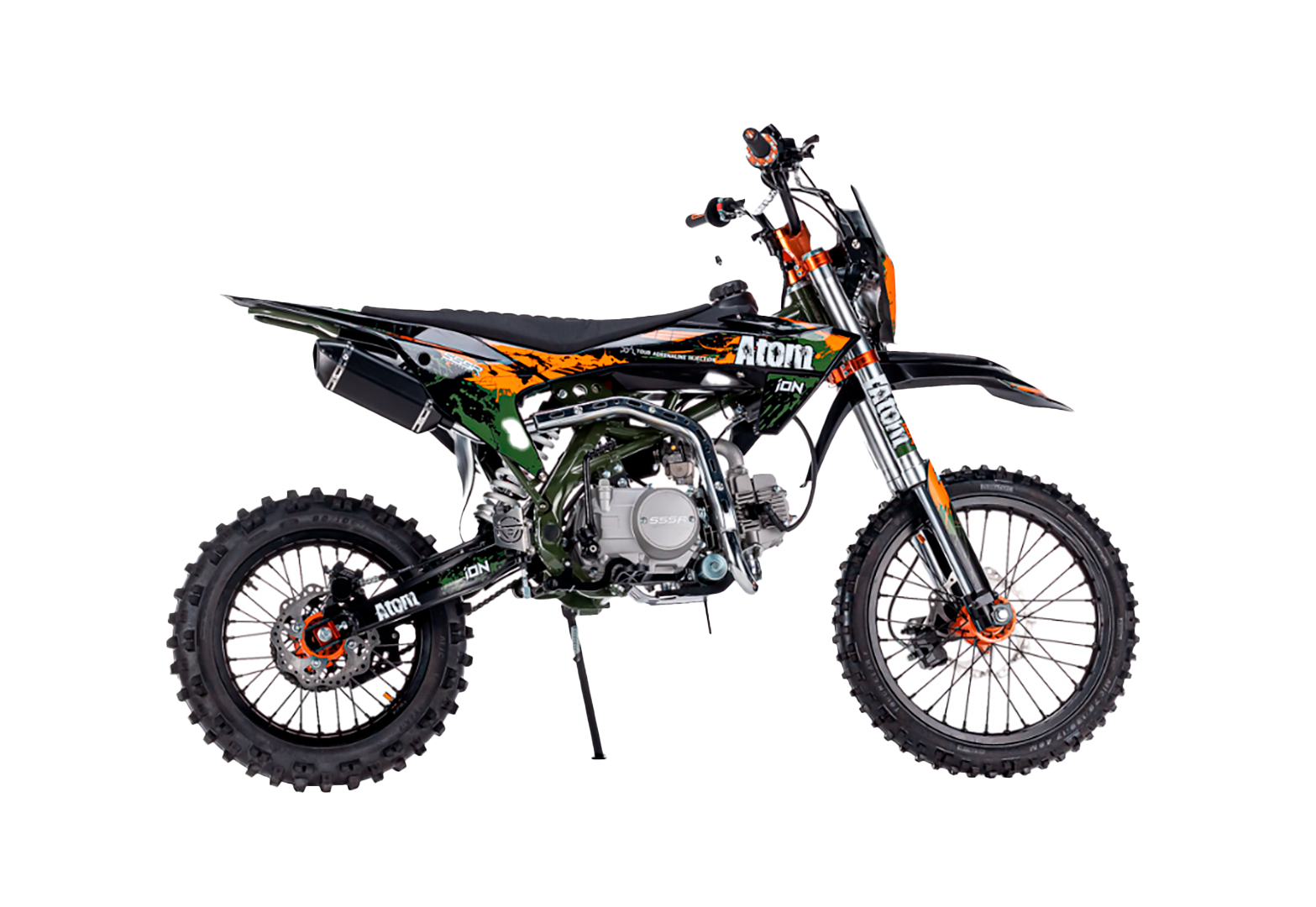 Питбайк SSSR ATOM ION 125 Green Khaki