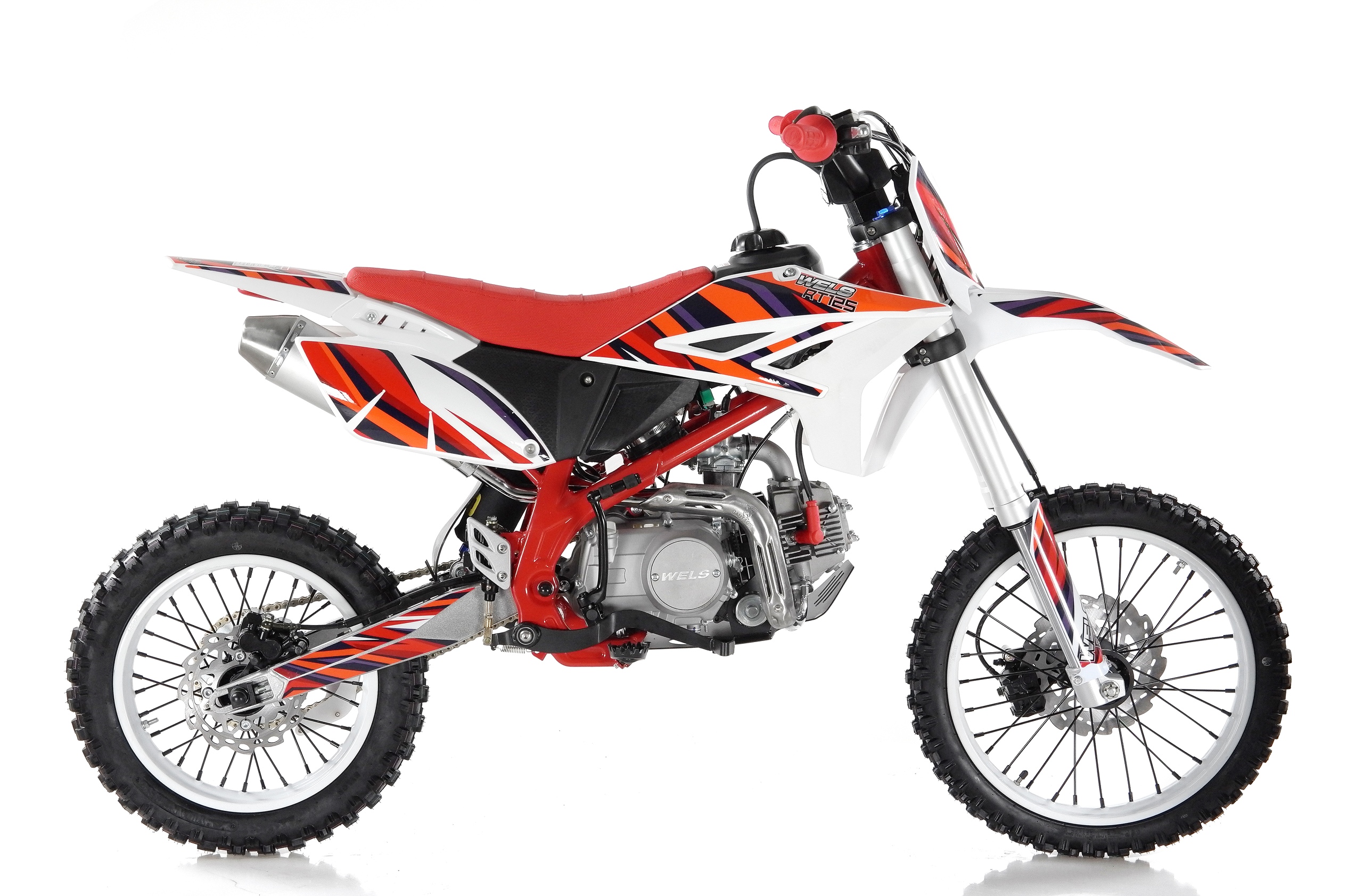 Питбайк WELS RT 125 17/14 красный