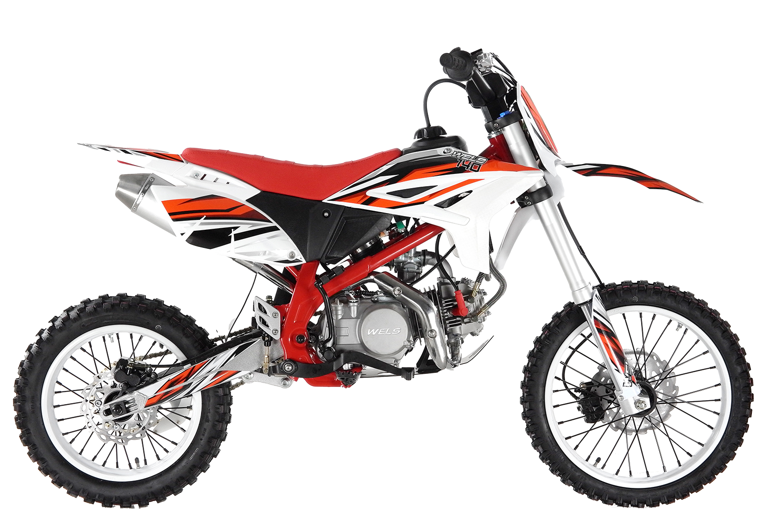 Питбайк WELS RT 140 17/14 красный