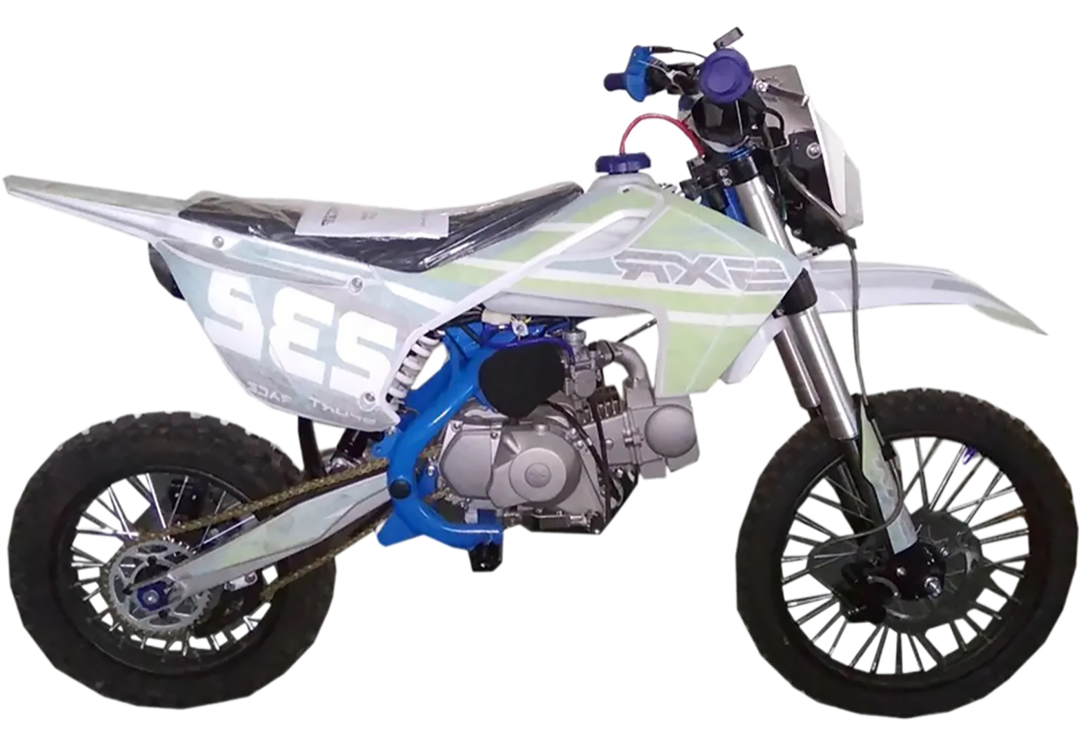 Мотоцикл Racer SXR125E Pitbike (зеленый)
