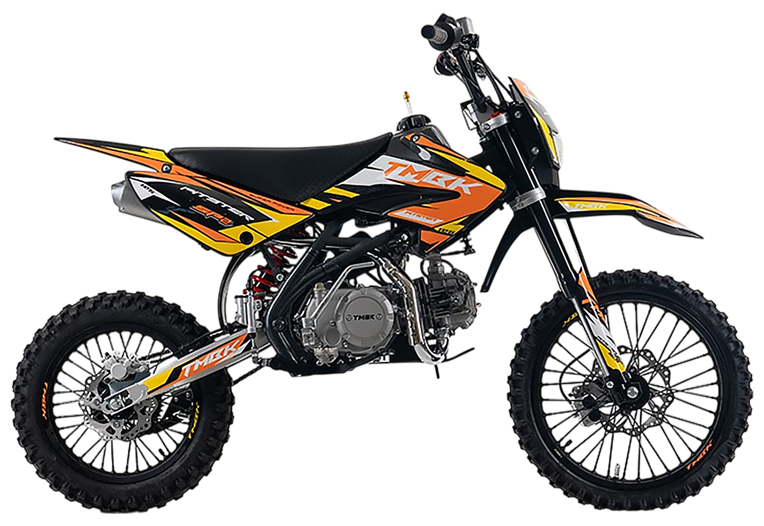 Питбайк TMBK Pitster SP2 125 (17/14) Orange Yellow