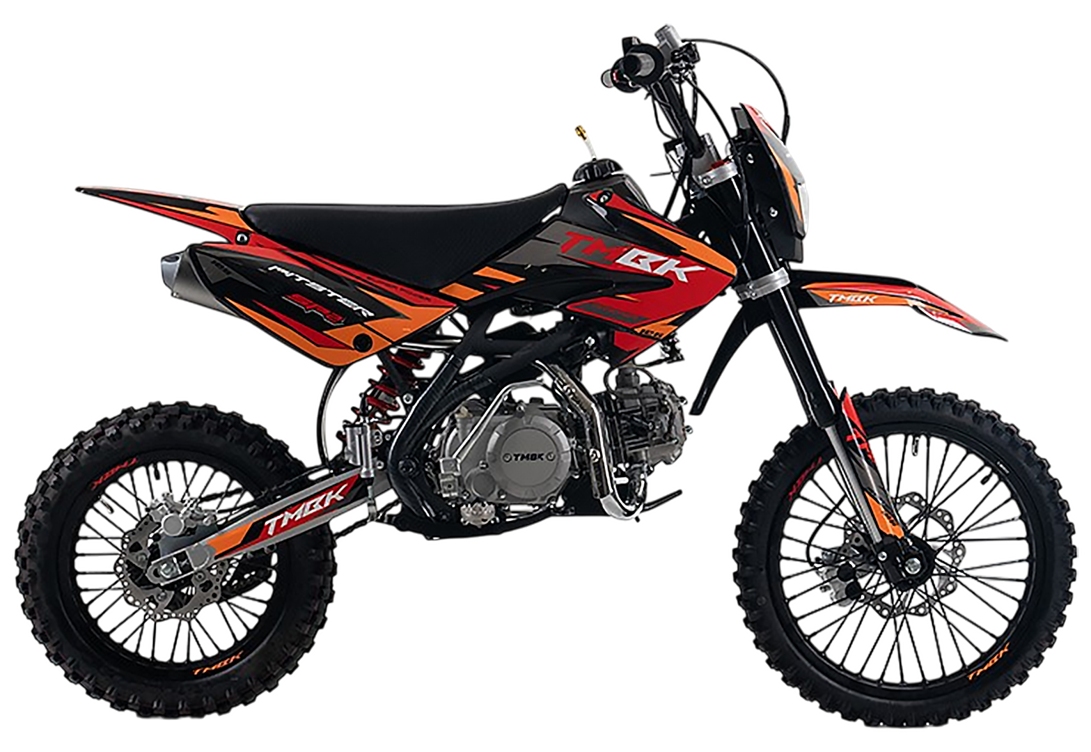 Питбайк TMBK Pitster SP2 125 (17/14) Red Orange