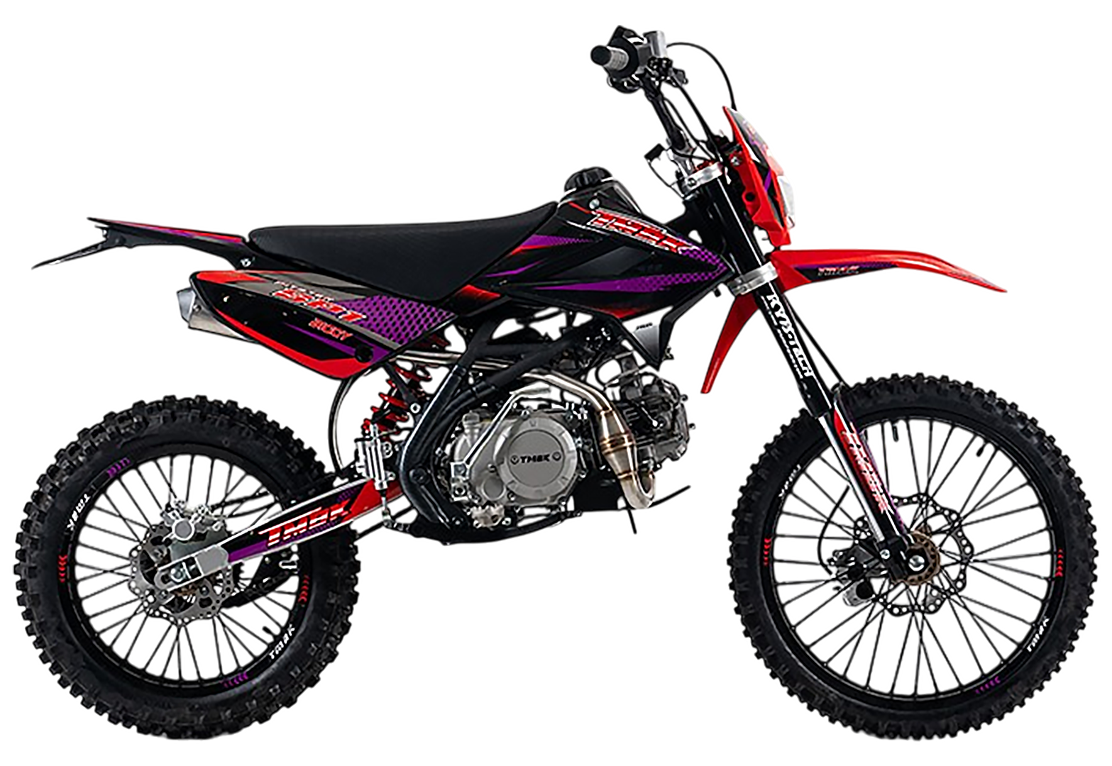 Питбайк TMBK Pitster SP1 Biggy (19/16) Red Purple