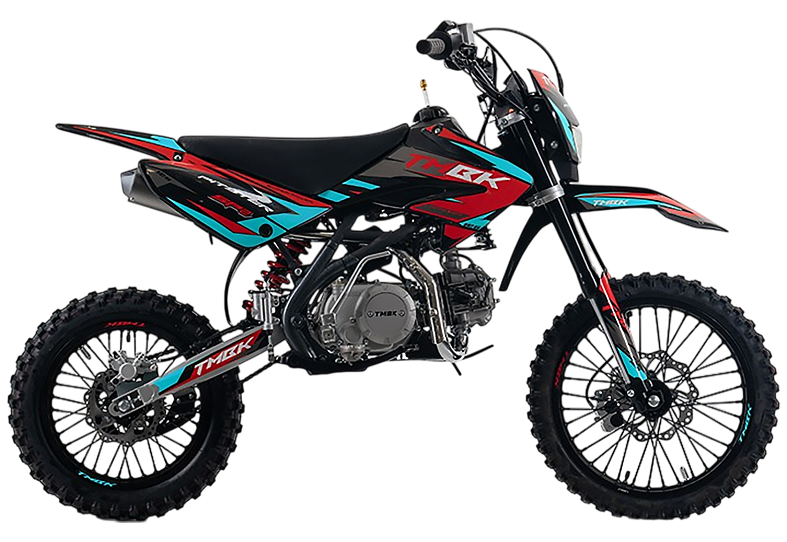 Питбайк TMBK Pitster SP2 125 (17/14) Red Blue