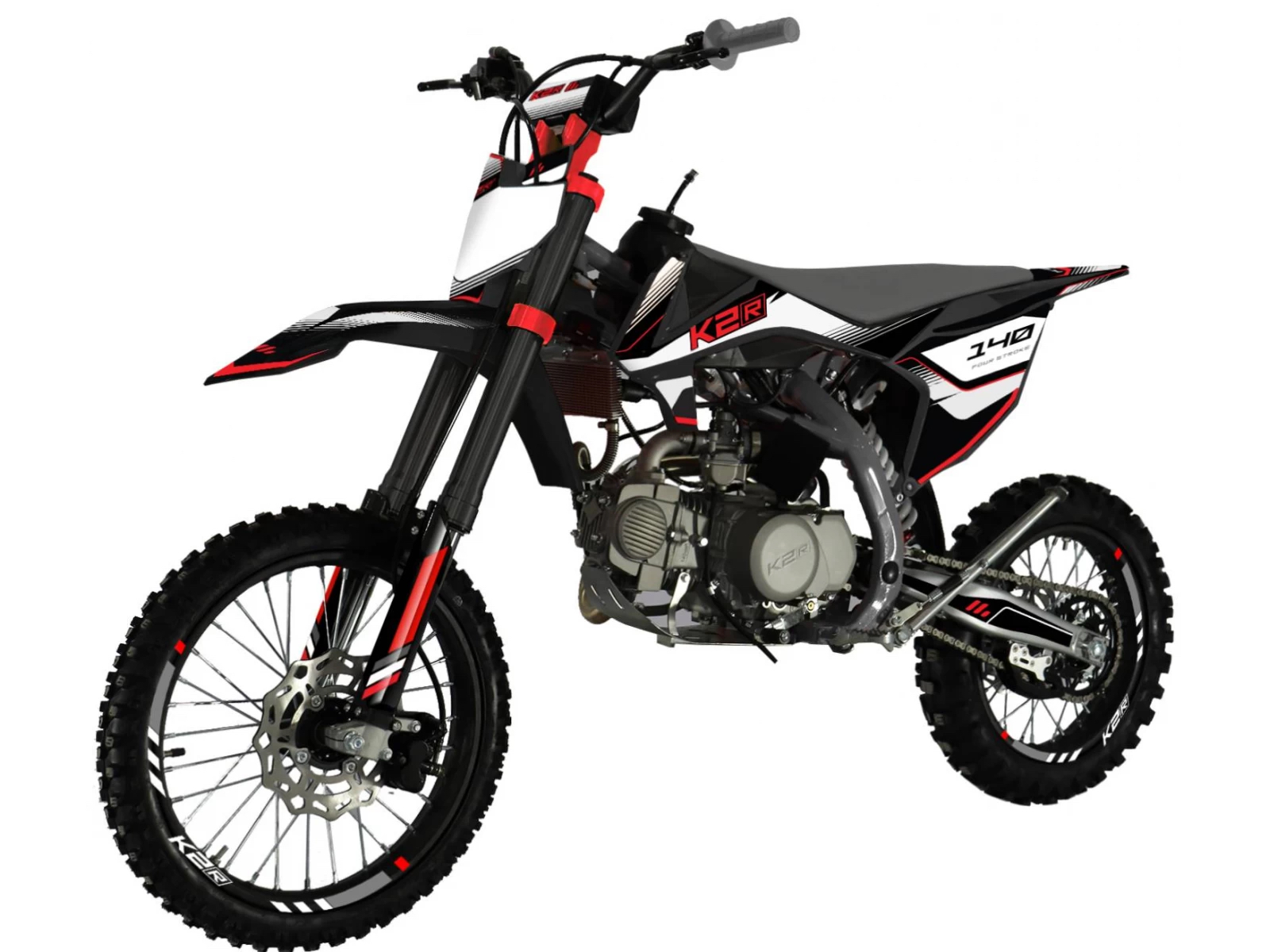 Питбайк K2R SX 140 White/Red 2023