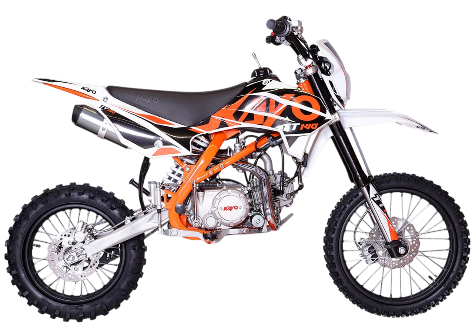 Питбайк KAYO BASIC TT140 17/14 KRZ (механ. сцепл., кикстартер 2022 г.)
