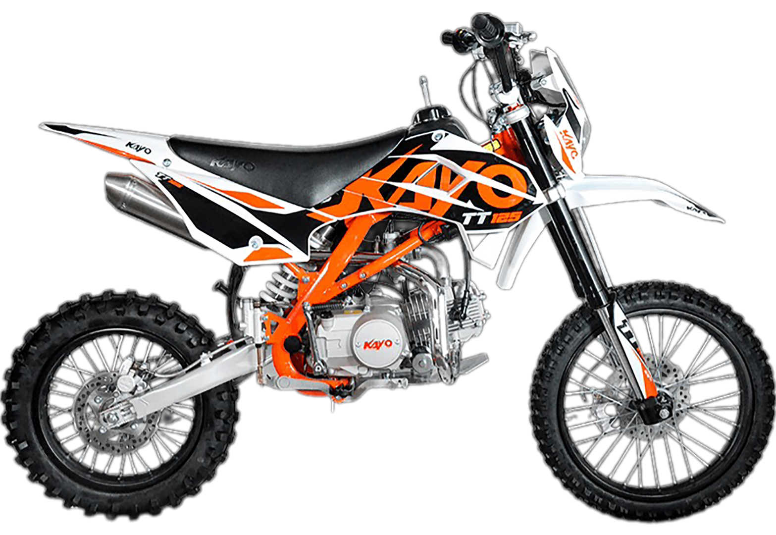 Питбайк KAYO BASIC TT125EA 17/14 KRZ (п/автомат, эл. стартер 2022 г.)