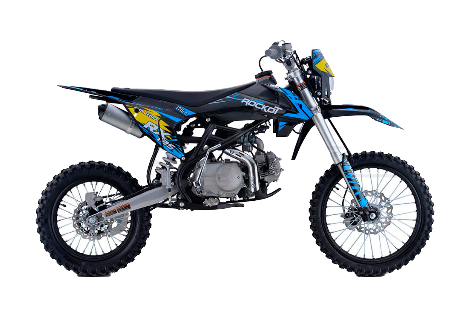 Питбайк ROCKOT RX125-3 Mad Zebra 17/14