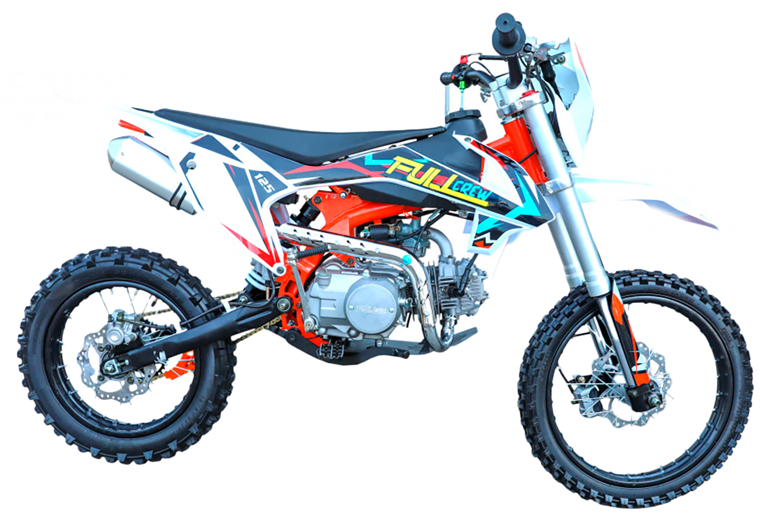 Питбайк Full Crew FC125e 17/14 белый