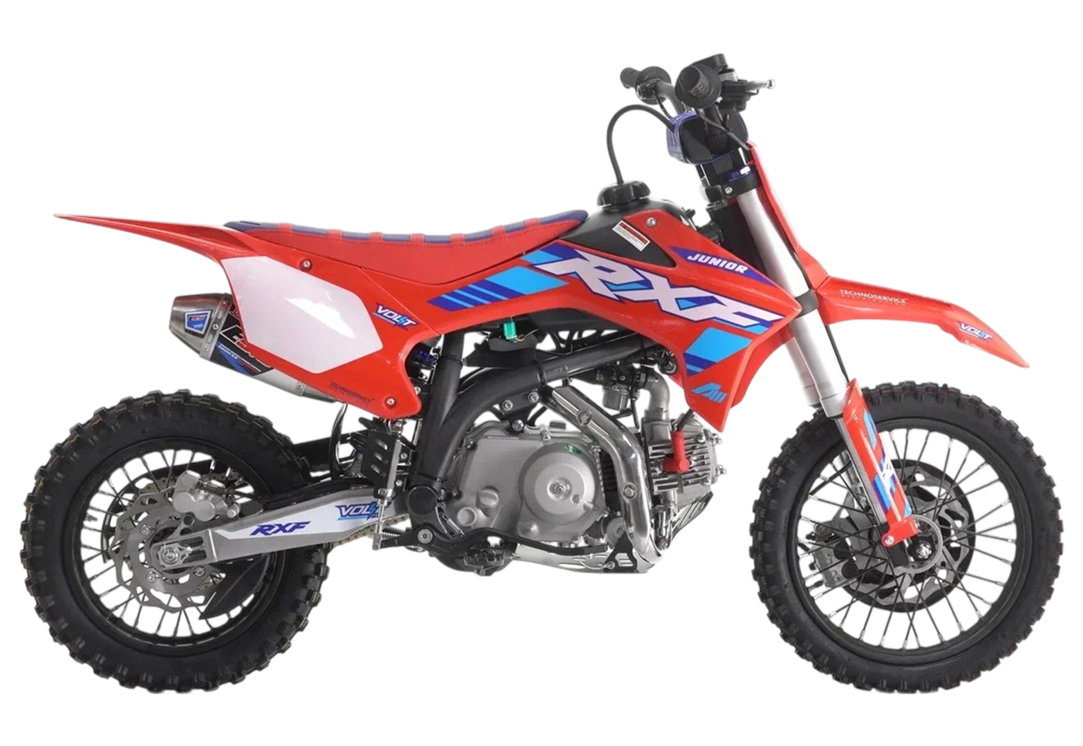 Питбайк Apollo RXF JUNIOR 110E auto Красный (автомат, электростартер)