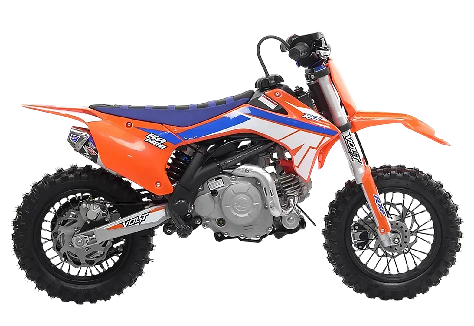 Питбайк Apollo RXF MINI 50E auto Оранжевый (автомат, электростартер)