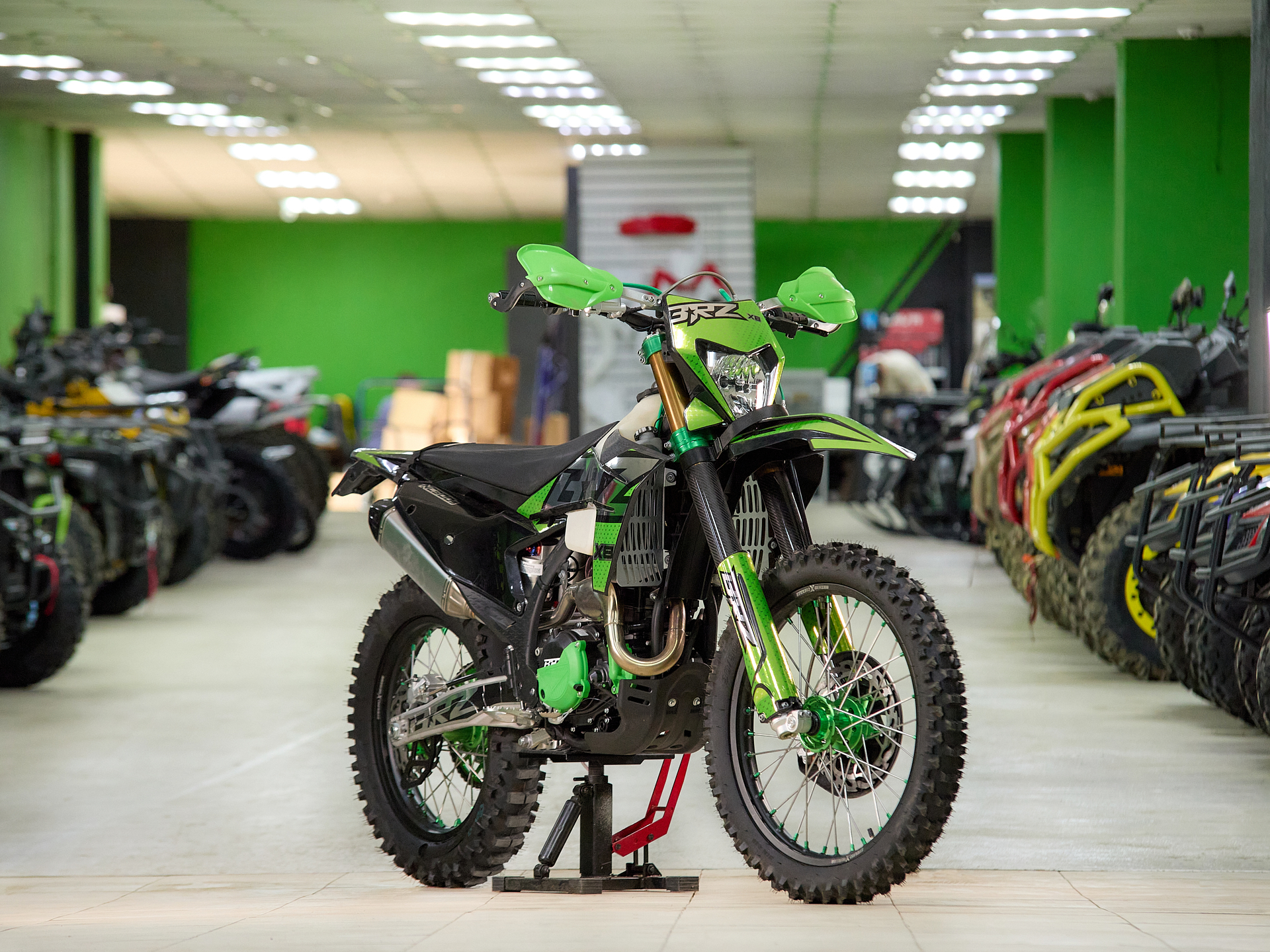 Мотоцикл BRZ X8 NC300s 24 (Без ПТС) GREEN