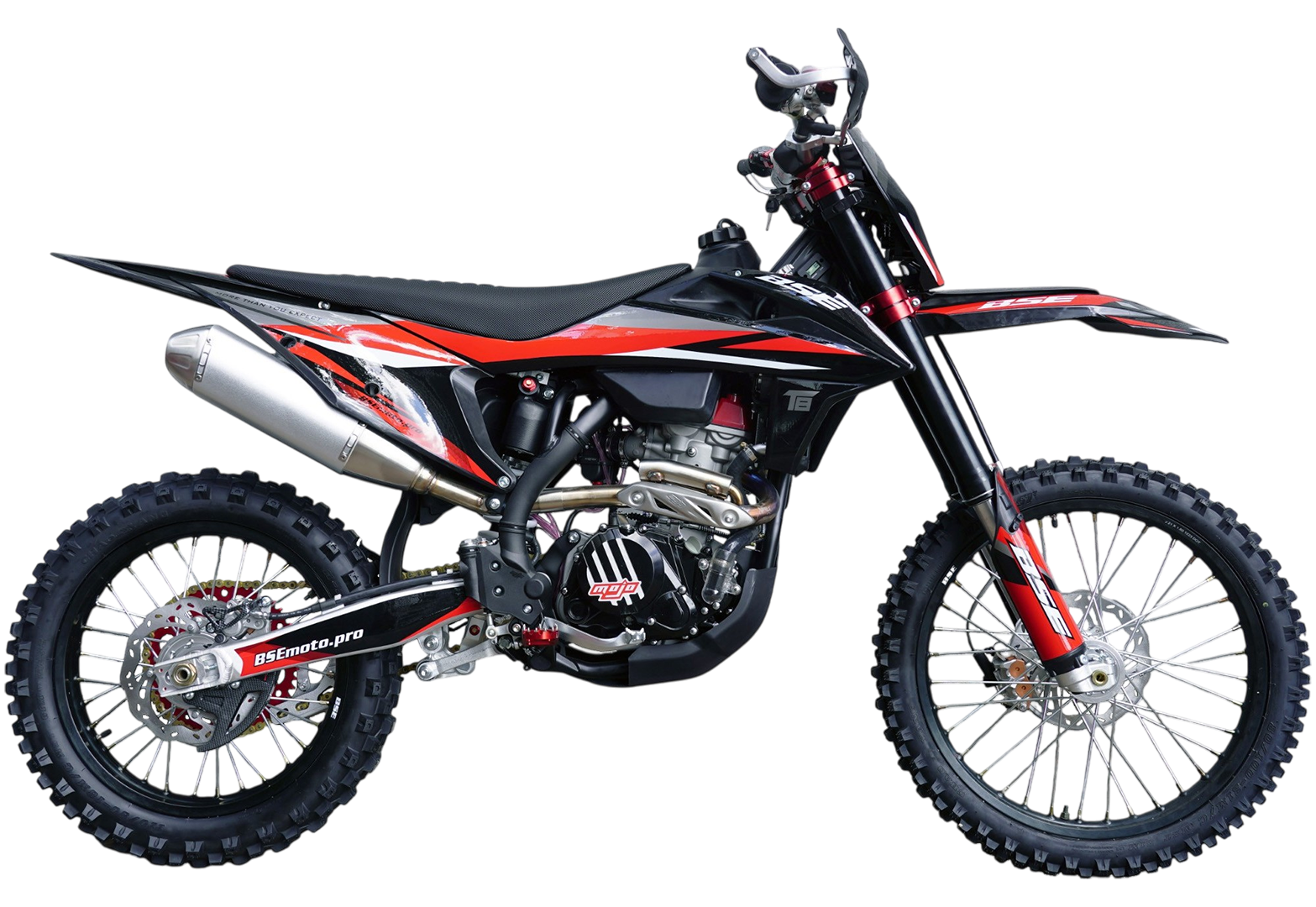 Кроссовый мотоцикл BSE T8 Red Storm (sport)