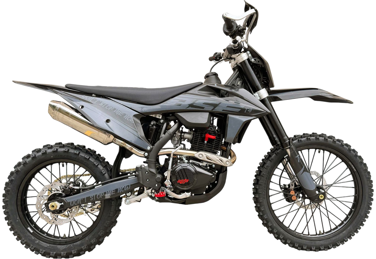 Кроссовый мотоцикл BSE T4 Black (ZS172FMM-5) (ZS172FMM-5)