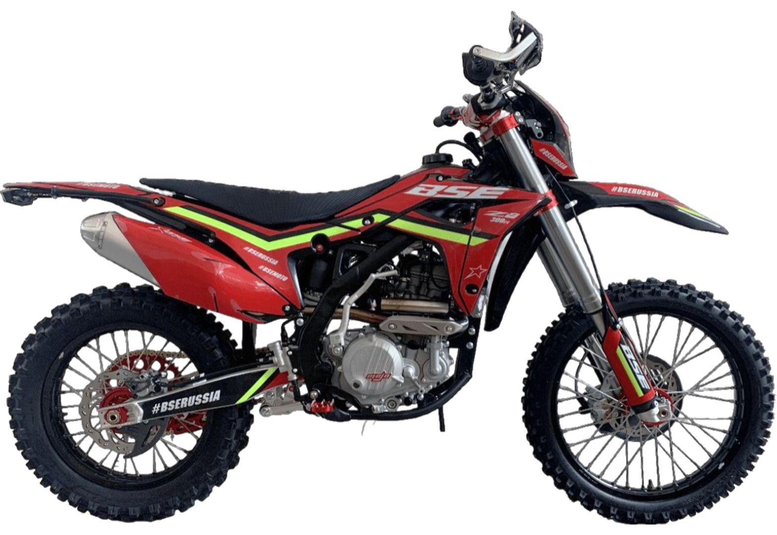 Кроссовый мотоцикл BSE Z8 Rapid Red (015)