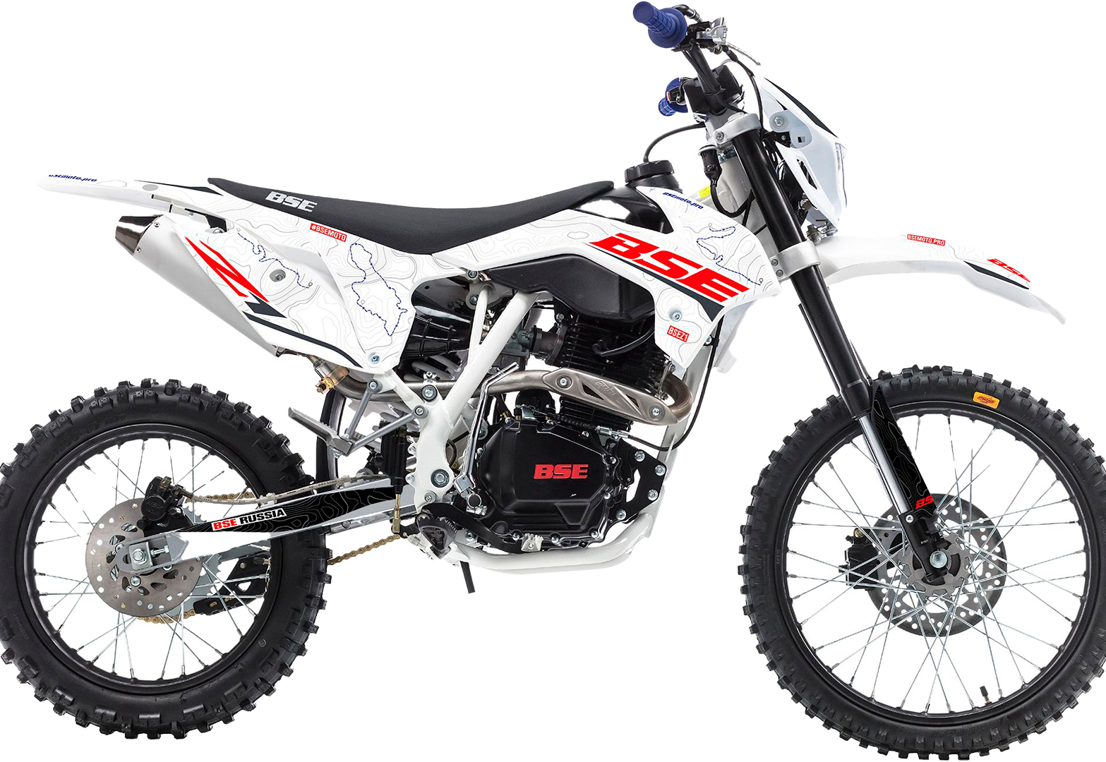 Кроссовый мотоцикл BSE Z1 Atlas White (020)